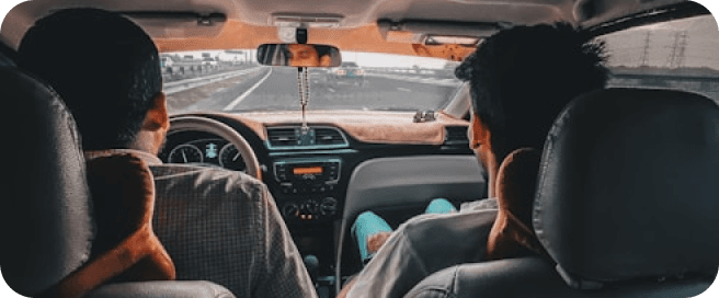 Verified driver interior view